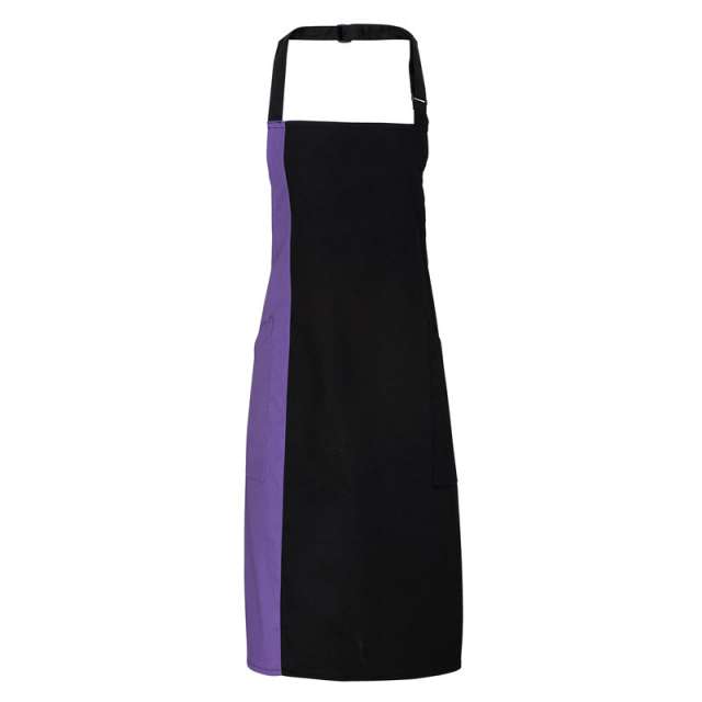 'COLOURS COLLECTION’ CONTRAST BIB APRON